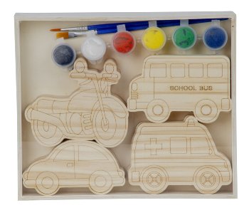 DIY painting set of 8 cars with