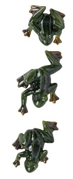 Frogs lying h=4-5,5cm l=10-17cm asst.