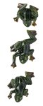 Frogs lying h=4-5,5cm l=10-17cm asst.