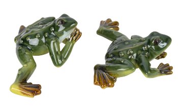 Frogs lying h=6-7cm w=19cm asst.