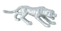 Leopard silber h=5cm b=16cm