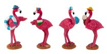 Holiday Flamingo h=8,5cm w=3-4,5cm asst.