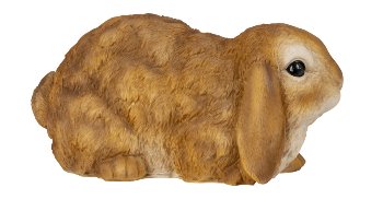 Hase braun mit Schlappohren h=11,5cm
