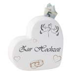 Heart-money box "Zur Hochzeit"