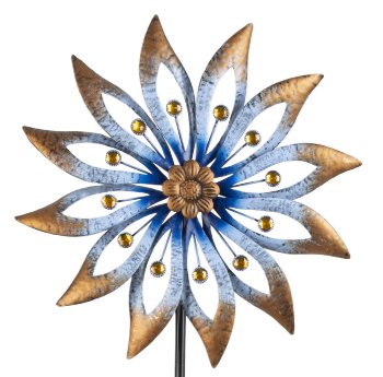 Metal-spinner flower (single) as yard