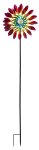 Metal-spinner (dual) as yard stake