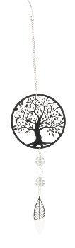 Stainless steel windchime "Family tree"