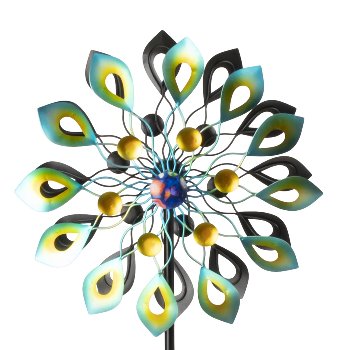 Metal-spinner (dual) colorful as yard