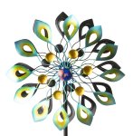 Metal-spinner (dual) colorful as yard