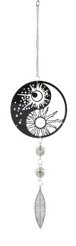 Stainless steel windchime "Sun & Moon"