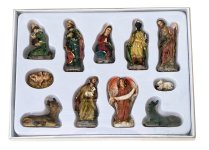 Krippenfiguren Set 11 Figuren in PVC-Box