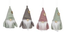 Sleeping gnome for hanging h=10,5cm