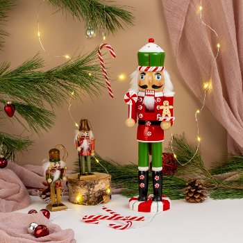 Nussknacker stehend h=38cm b=10,5cm