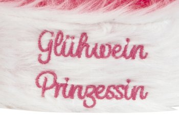 Nikolausmütze pink "Glühwein