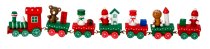 Wooden Xmas train h=4,5cm l=33cm in box