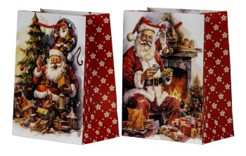 present bag "traditional santa"