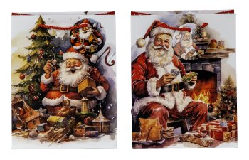 present bag "traditional santa"