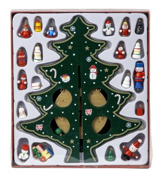 Weihnachtsbaum Spieluhr grün  h=32cm