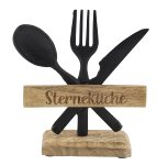 Metal cutlery decoration "Sternenküche"