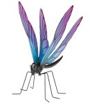 Metall-Libelle stehend mit