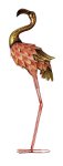 Metall Flamingo stehend h=88cm b=25cm