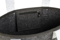 Felt bag w.inner bag