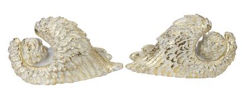 Angel lying in golden wing h=13,5+14,5cm