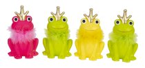 Frosch mit Krone in verschiedenen