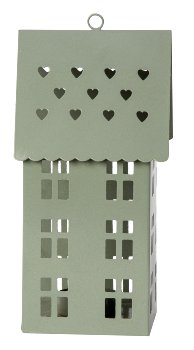 Metal house with loop for hanging