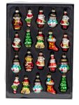 Weihnachts-Baumschmuck h=5cm sort.,