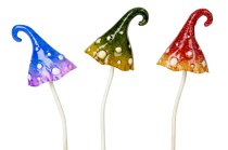 Metall-Pilze in bunten Farben h=33cm