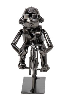 Metal figure "Bicycle rider"