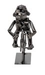 Metal figure "Bicycle rider"