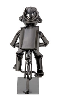 Metal figure "Bicycle rider"