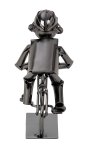 Metal figure "Bicycle rider"
