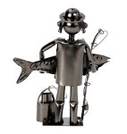 Metal figure "Fisherman"