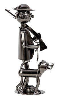 Metal Figure "Hunter" h=26cm