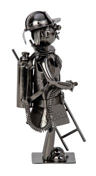 Metal figure "fireman"