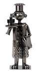 Metal figure "Waiter" h=21cm