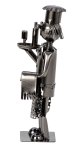 Metal figure "Waiter" h=21cm