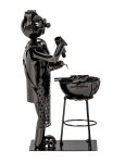 Metal figure "BBQ" h=20cm