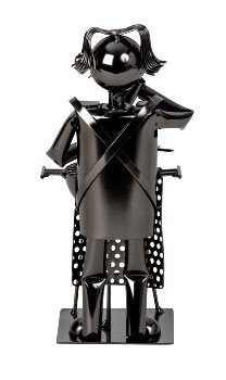 Metal figure "BBQ" h=20cm