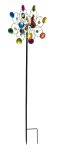 Metal-spinner (dual) as yard stake