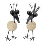 Metall Vogel-Dekoration zum Stellen
