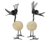 Metall Vogel-Dekoration zum Stellen