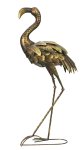 Metall Flamingo in gold-metallic