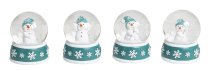 christmas waterball snowman with