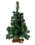 Deko-Tannenbaum mit Holz-Fuß h=48cm