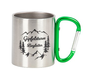 Metal cup "Gipfelsturm Begleiter" with