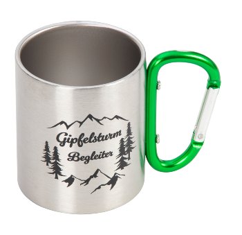Metal cup "Gipfelsturm Begleiter" with
